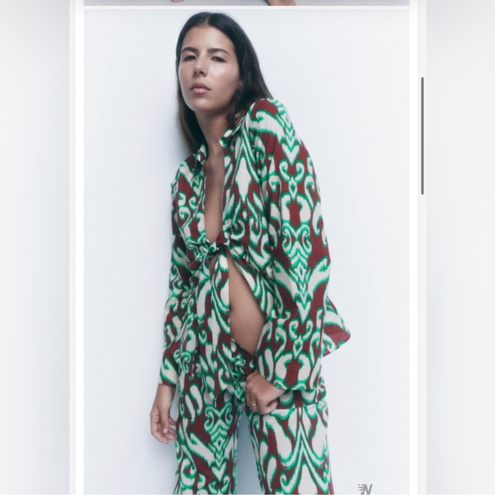 Zara Patterned Top - Picture 6 of 8
